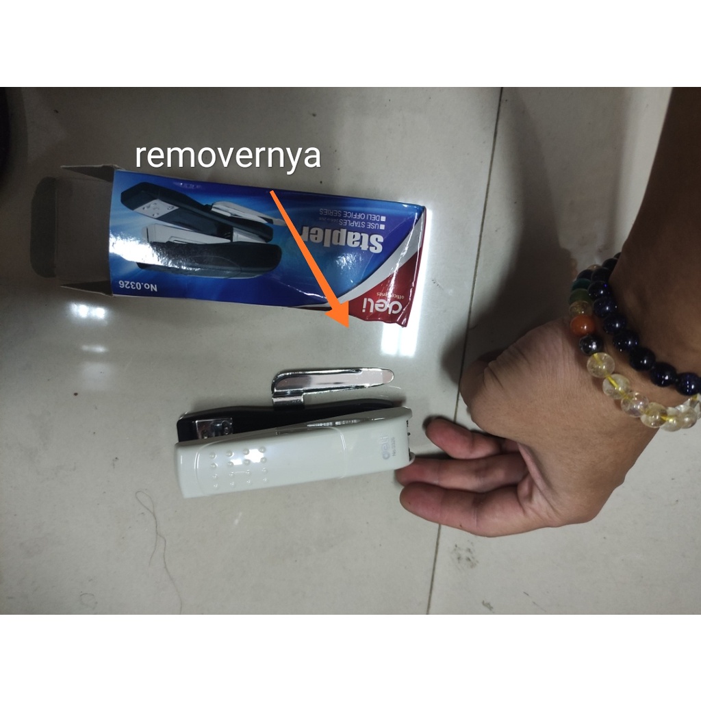 

stapler deli no 3 plus removernya kode 0326