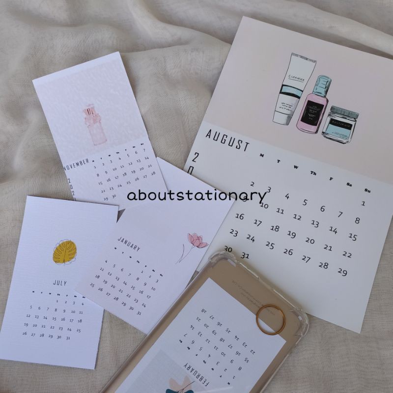 

Kalender 2021 | kalender aesthetic | kalender korea | kalender simple | calendar card phone