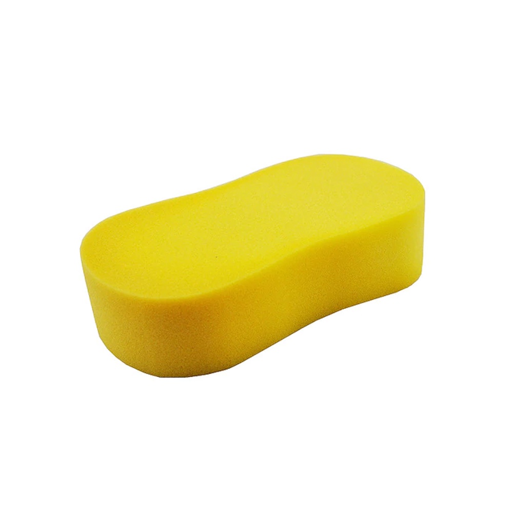 BIG SPONS Sponge Busa Cuci Mobil Motor Piring Kuning Busa Foam Wash Tebal Sponge Murah