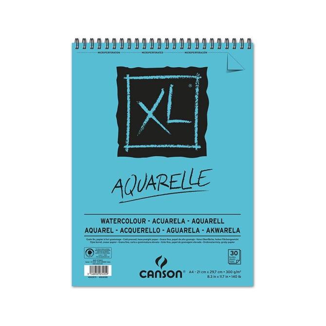 

CANSON XL Aquarelle A4 (Watercolour Pad)