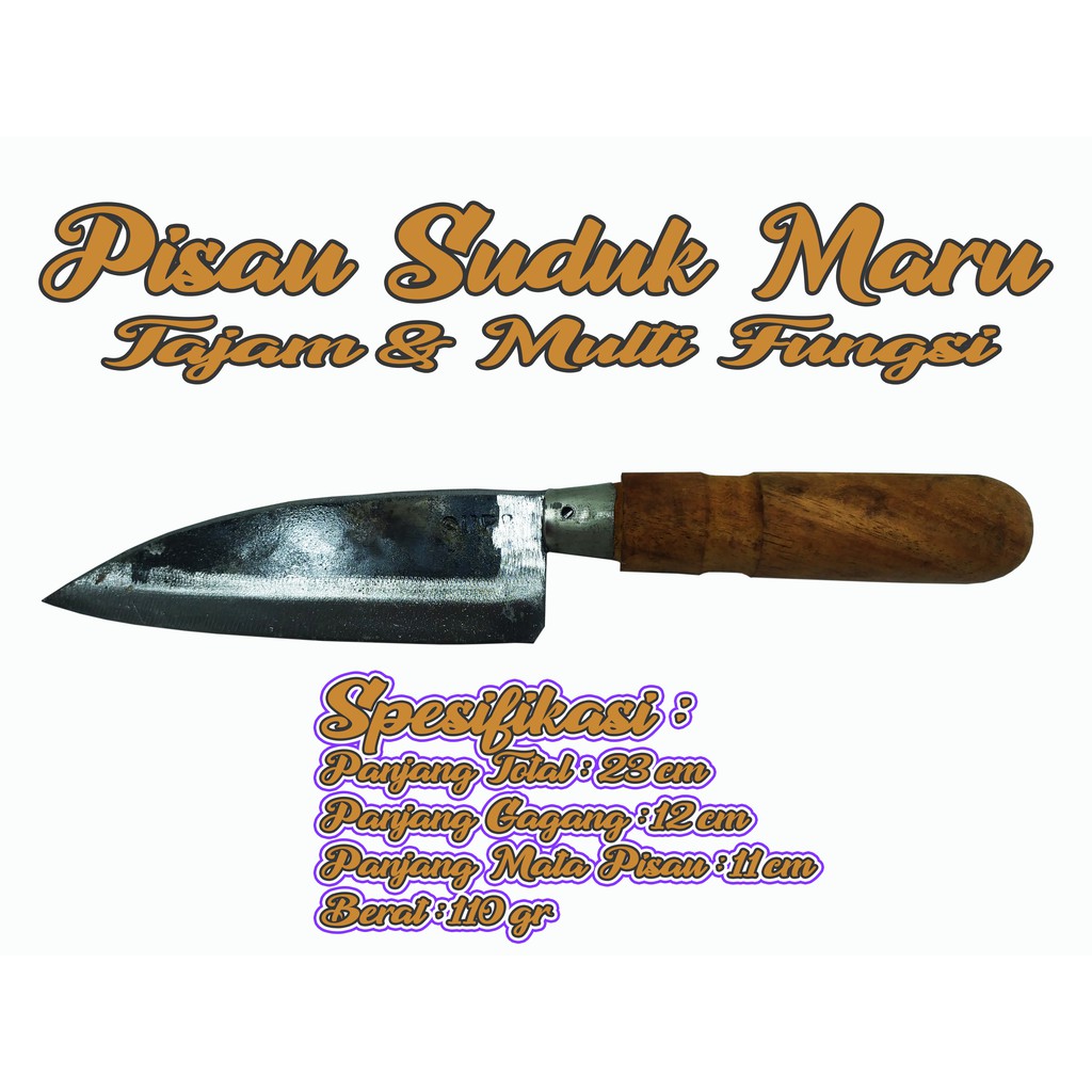 Pisau Suduk Maru/ Pisau Multi Fungsi