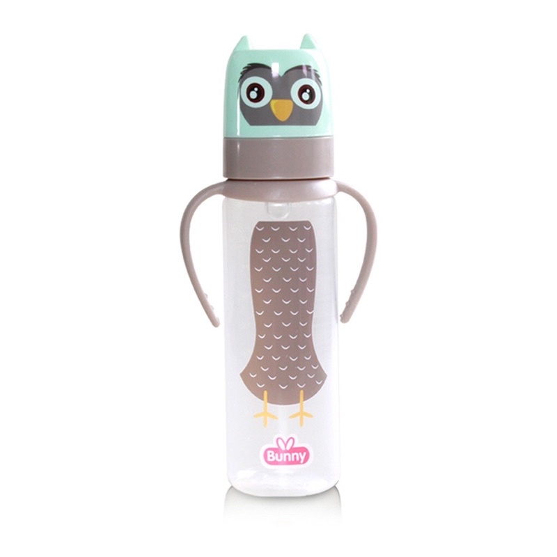 Lusty Bunny Feeding Bottle with HANDLE BOTOL SUSU ANAK BAYI 120 ml 250 ml Lustybunny