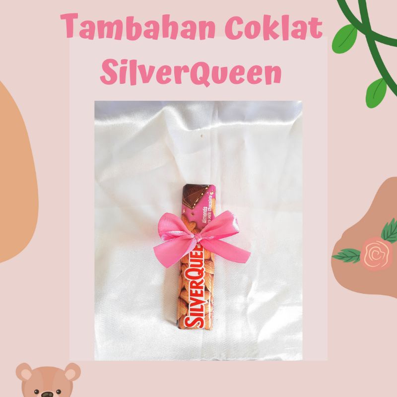 Tambahan Coklat SilverQueen untuk giftbox (Tidak termasuk Snackbox)