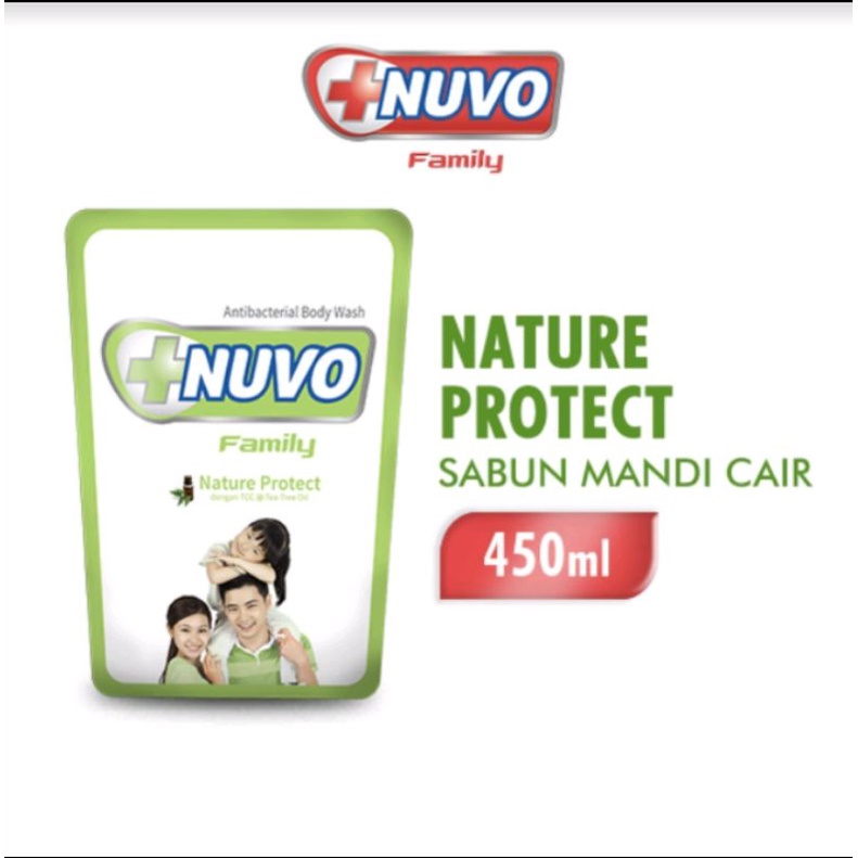 NUVO FAMILY SABUN CAIR REFILL 450ML