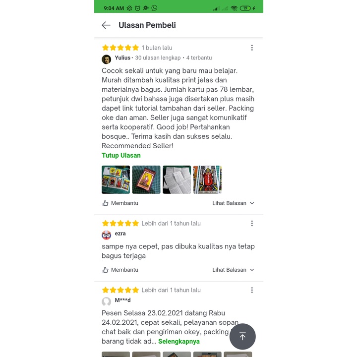 [ Free Pdf ] Kartu Tarot Bahasa Indonesia - Uzop Magicshop (Kartu Ramal) Tarot Black Edition, Tarot