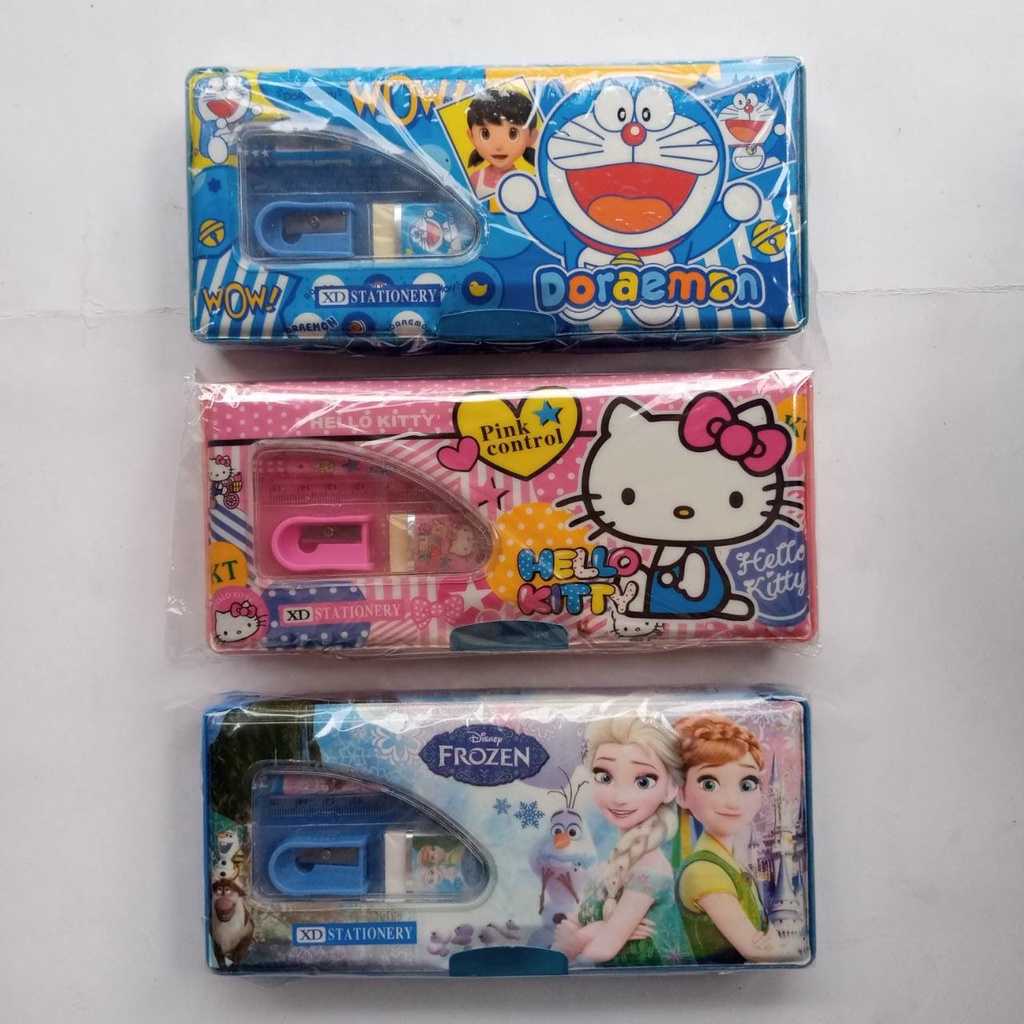 

KOTAK PENSIL I TEMPAT PENSIL MANGNET PLUS ISI Tempat Pensil Magnet Isi