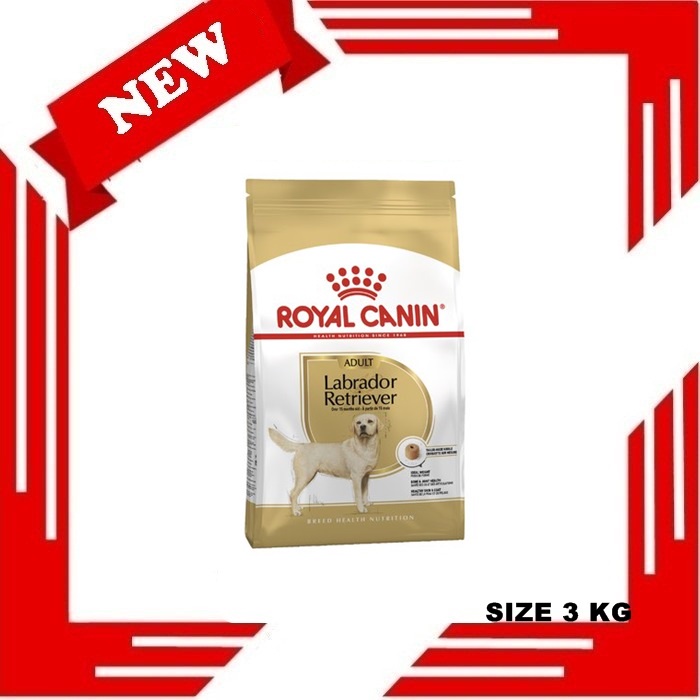 Royal Canin Labrador Retriever Adult Makanan Anjing Dewasa 3kg