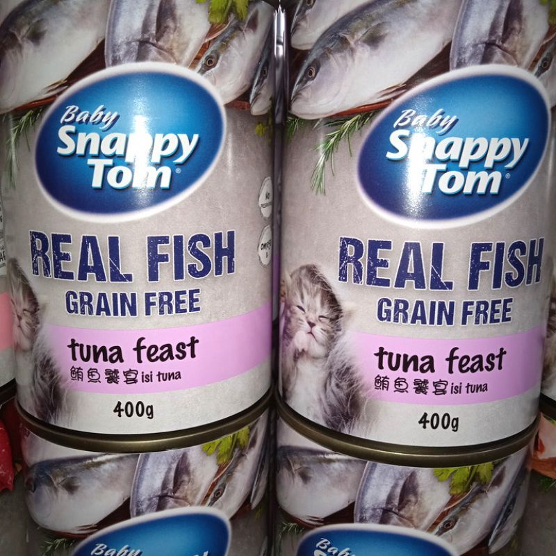 SNAPPY TOM BABY 400gr Wet Food - BABY TUNA