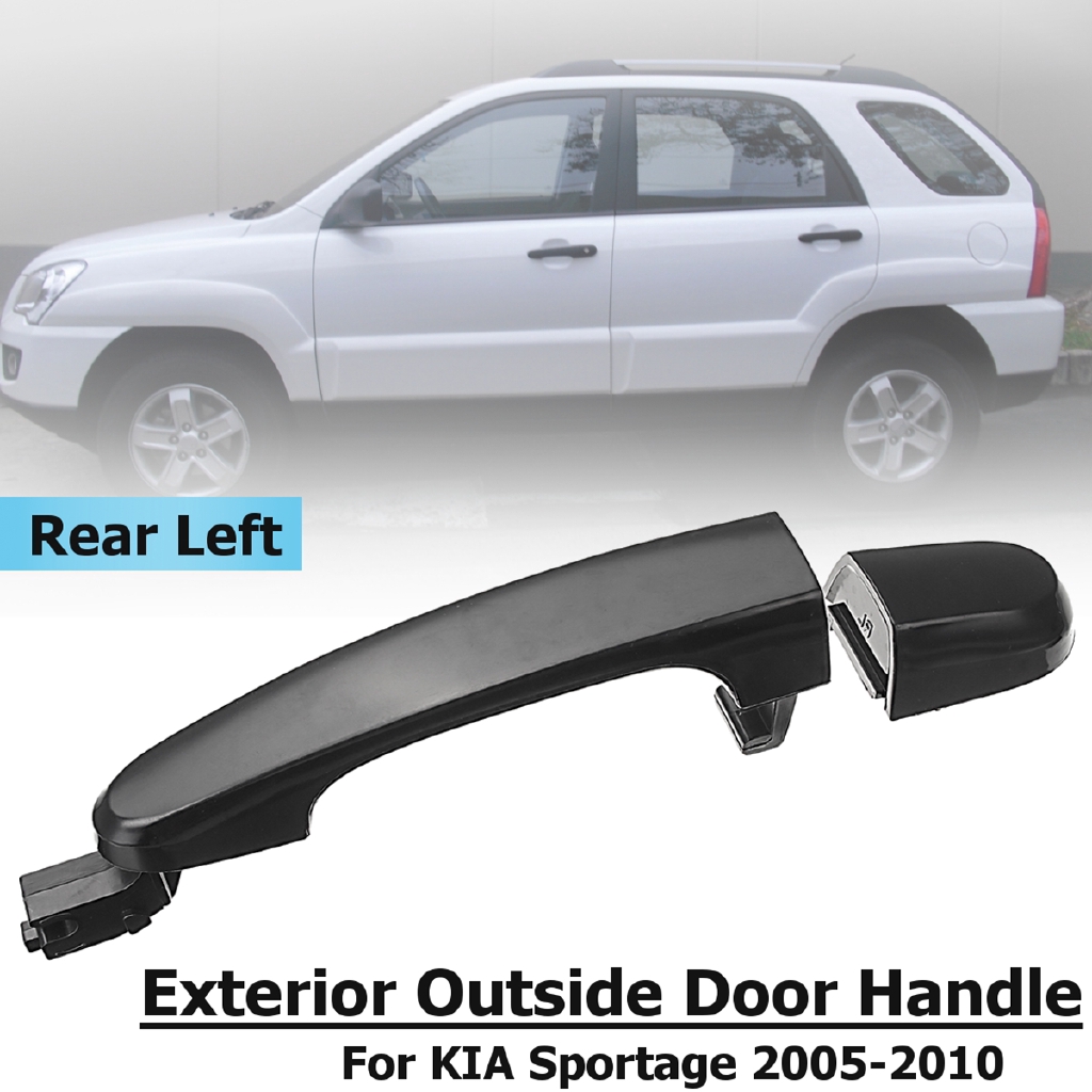 Handle Pintu Kiri Kanan Warna Hitam Untuk Kia Sportage 2005 2010 Shopee Indonesia
