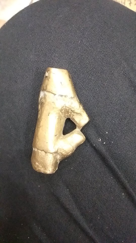 Bambu Petuk Kuningan Warna Emas Koleksi Antik