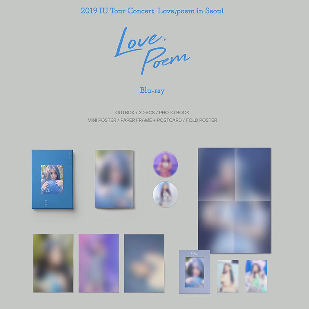 [DP PO] IU - 2019 TOUR CONCERT LOVE POEM IN SEOUL BLU-RAY DVD