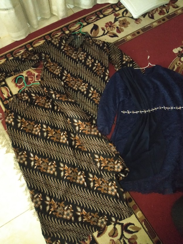 Maura Couple - Sania Ruffle Batik Couple Ori Ndoro Jowi Dnt Garansi Termurah Shopee - Payet Navy