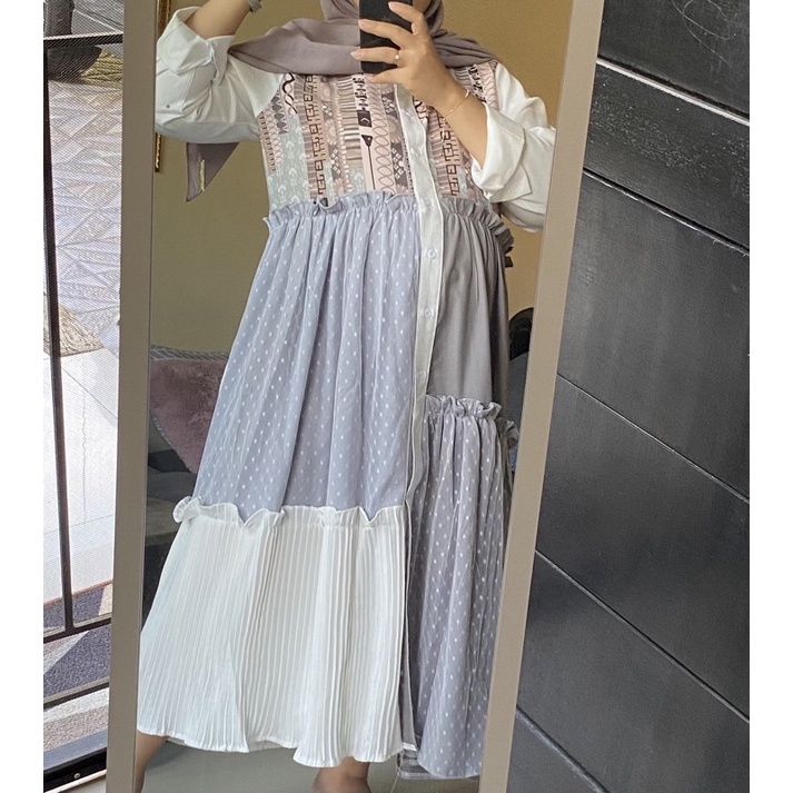 Preloved Zaida Midi Dress by Dya.id