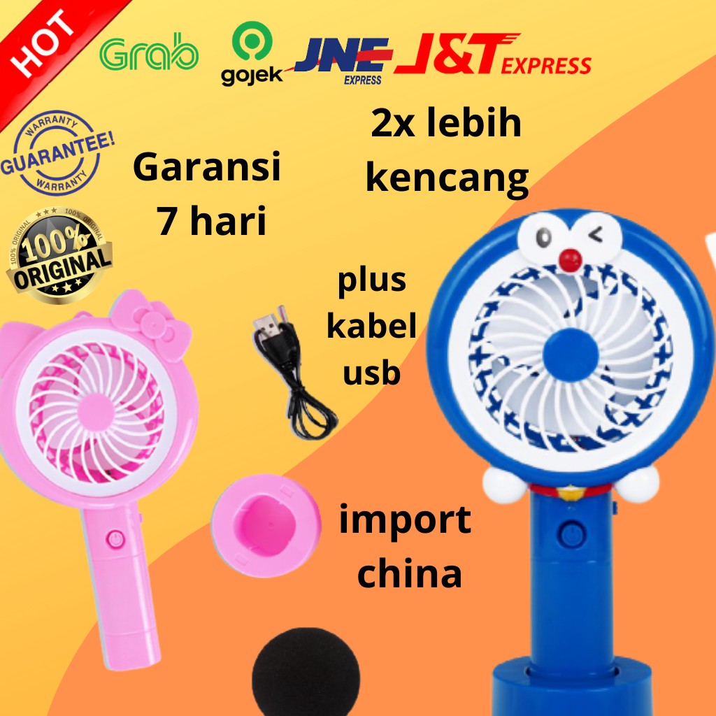 kipas angin mini karakter kipas angin portable kipas mini portable kipas portable mini kipas doraemo