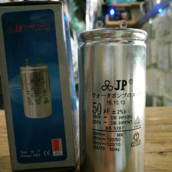 KAPASITOR 50uf JP / kapasitor 50 uf jp / Cap 50 uf JP ratele992 Kualitas Baik