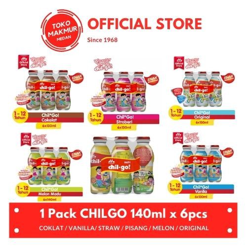 

1 PACK MORINAGA CHILGO 140ML X 6PCS
