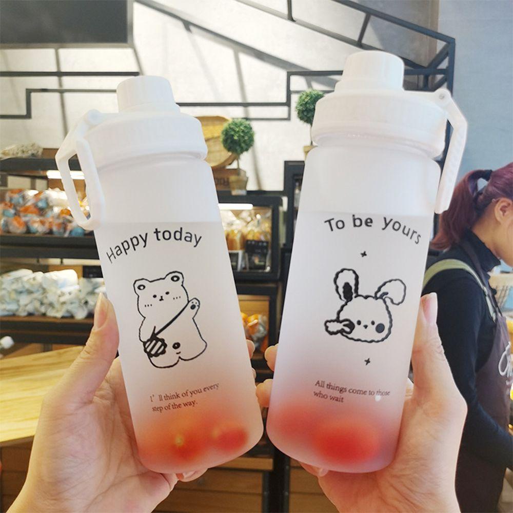 Botol Minum Portabel Bahan Plastik Ukuran 500ml Untuk Travel