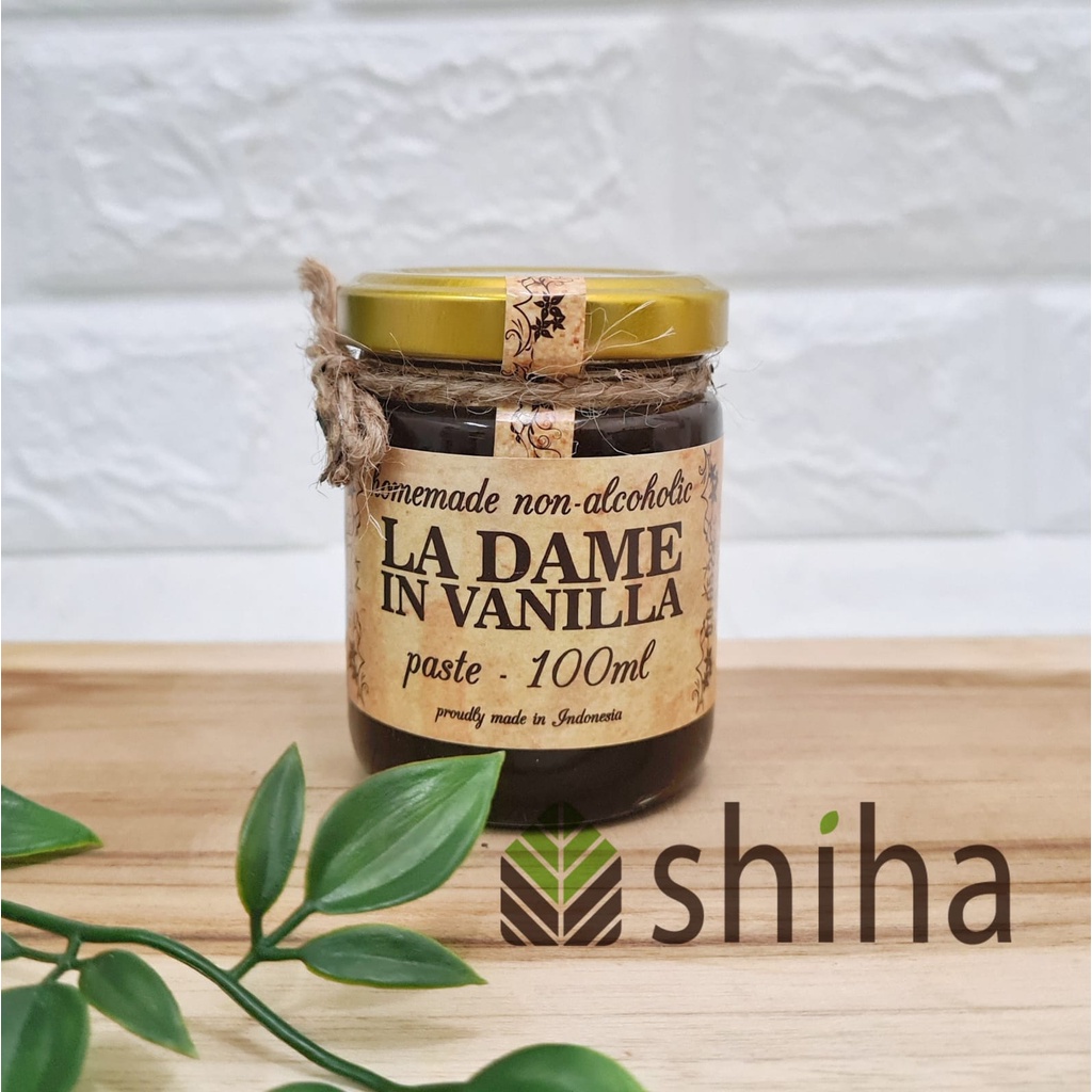 Jual La Dame in Vanilla Halal Vanilla Paste 100ml Pasta Halal MUI