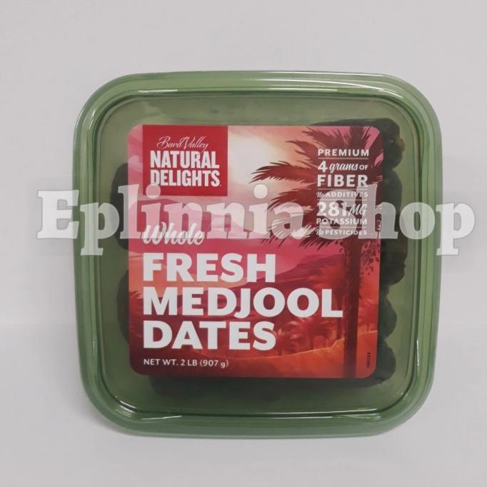 

NATURAL DELIGHTS WHOLE FRESH MEDJOOL DATES 907 GR - KURMA MEDJOL DGD6541651