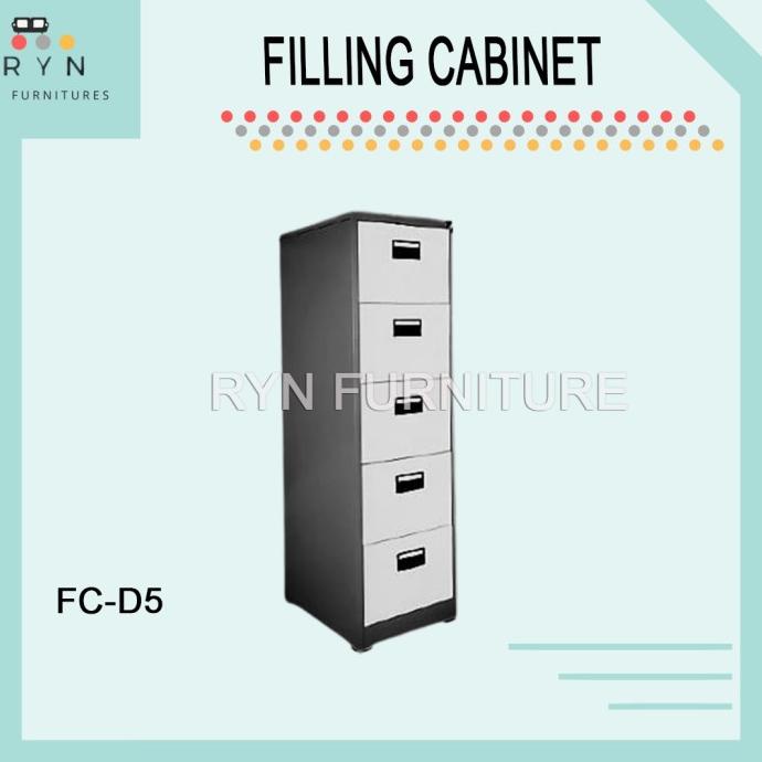 

Filling Cabinet / Lemari Arsip / Lemari Arsip Besi 5 Laci Fc D5 Ja310Bh43U