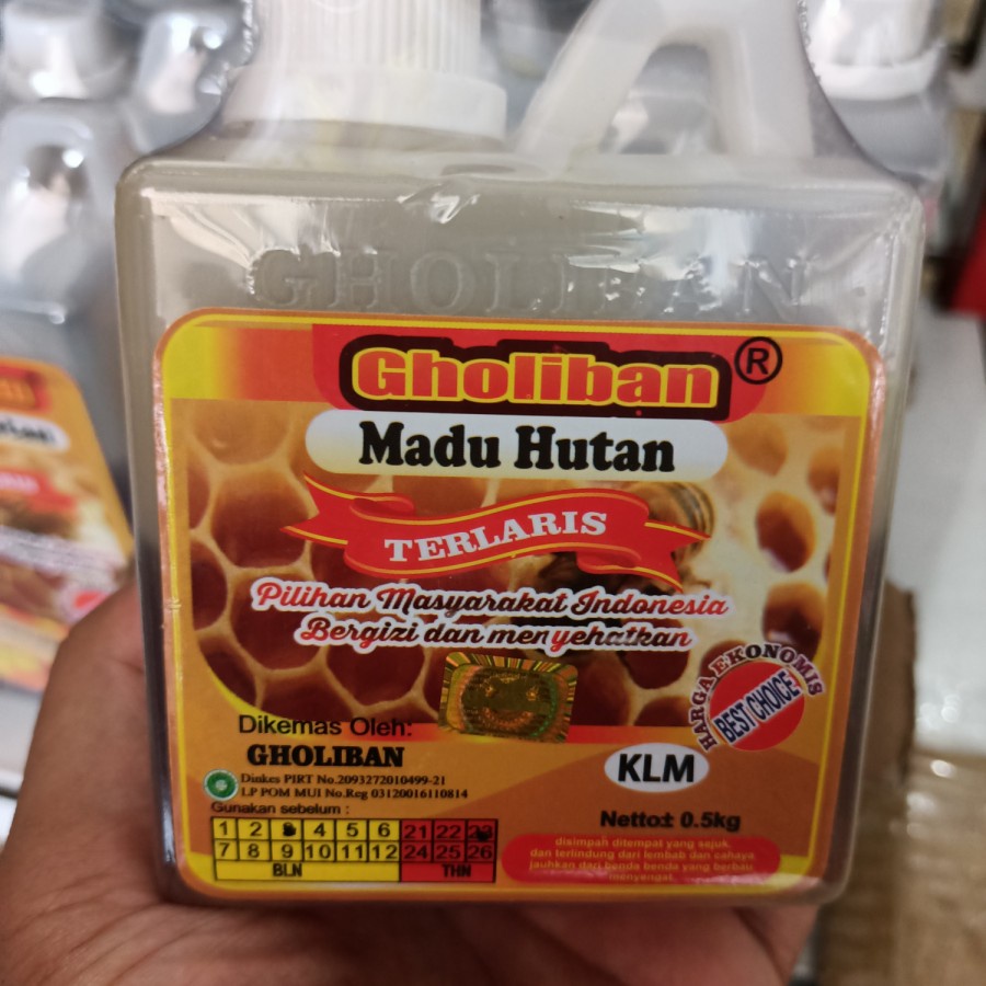 

Madu Hutan Kalimantan Bee Pollen Royal Jelly GHOLIBAN 500 gr