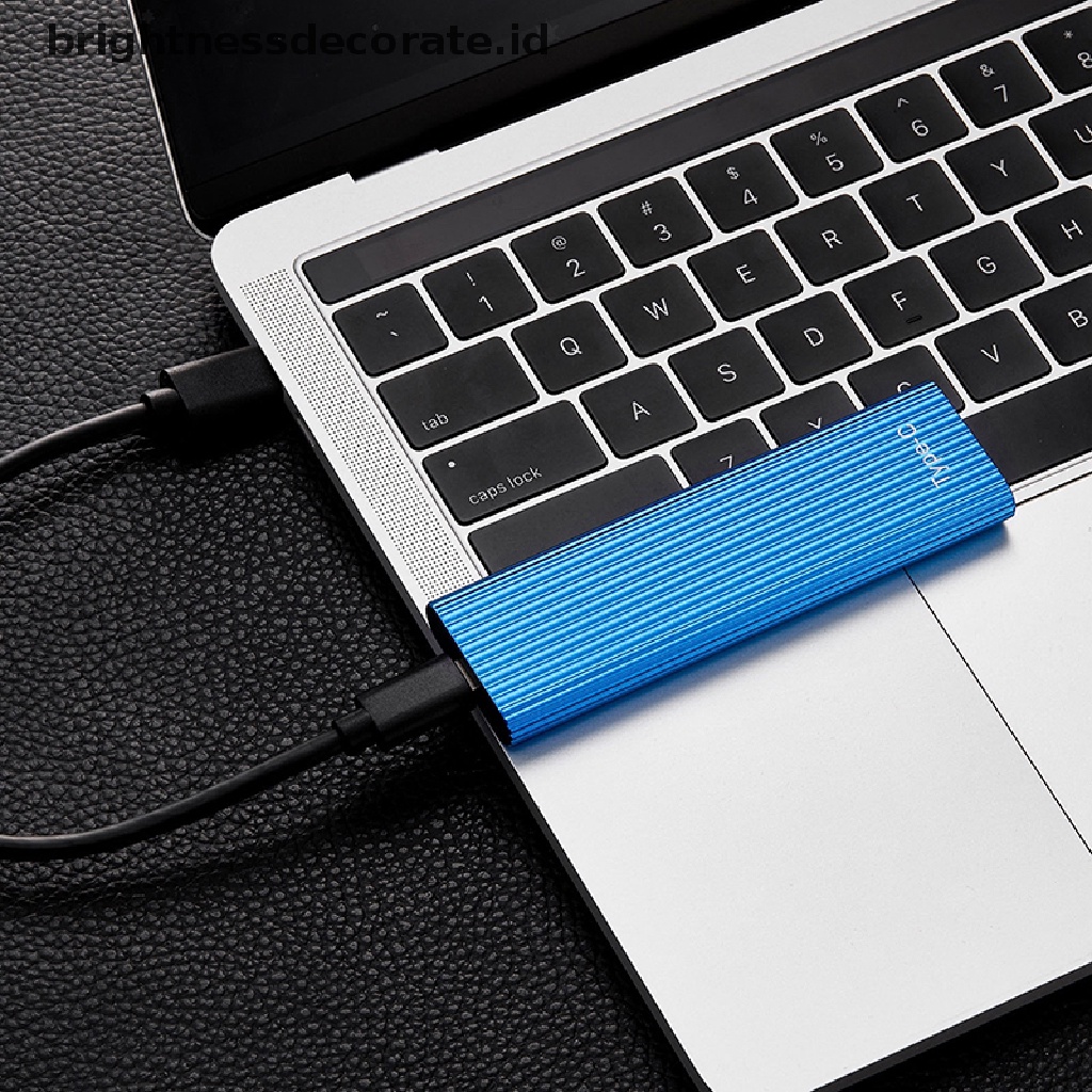 [birth] Mini Portable SSD 1TB 2TB 4TB 8TB External SSD Solid State Drive USB 3.1 Type C [ID]