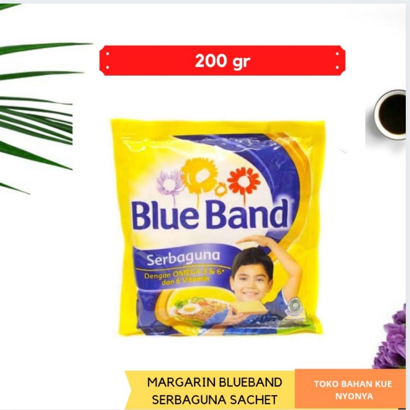 

BLUEBAND MARGARIN SACHET SERBAGUNA 200gr
