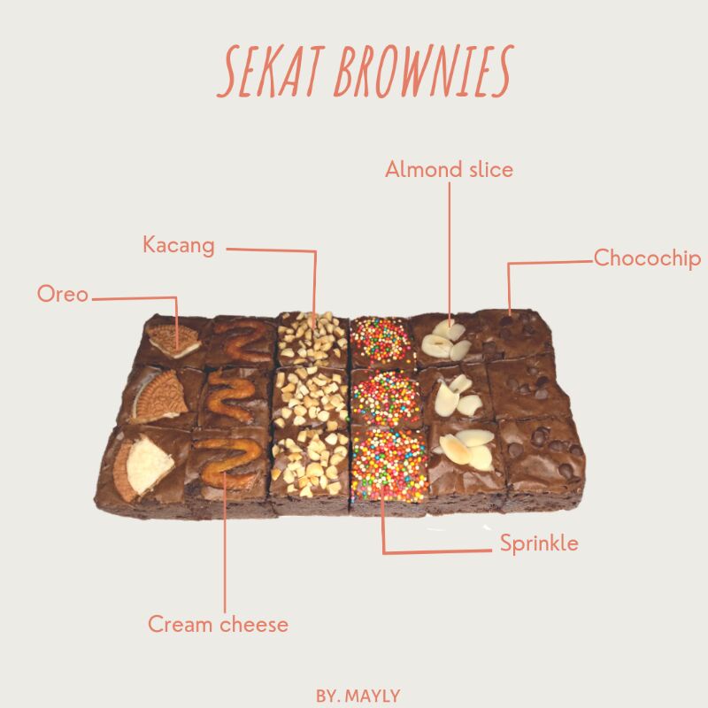 

Brownies sekat
