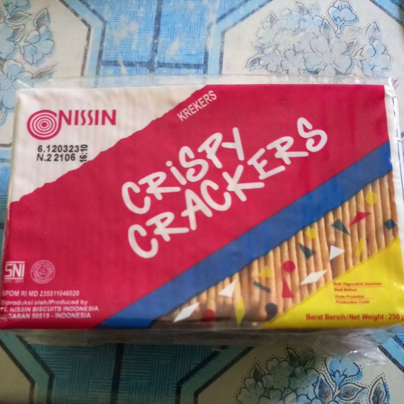 

nissin crispy crackers 250gr