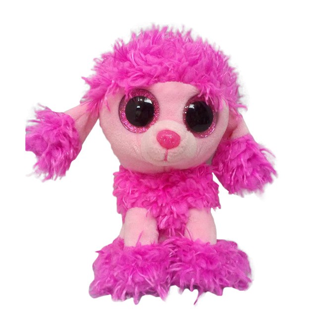 pink dog stuffed animal