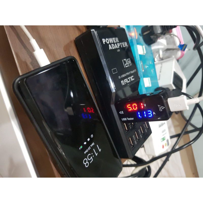 Usb Charger Doctor power usb Detector Battery Test alat test charger