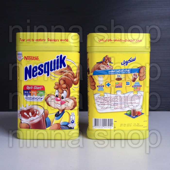 

Terbatas - Nesquik Chocolate 450 Gram Impor