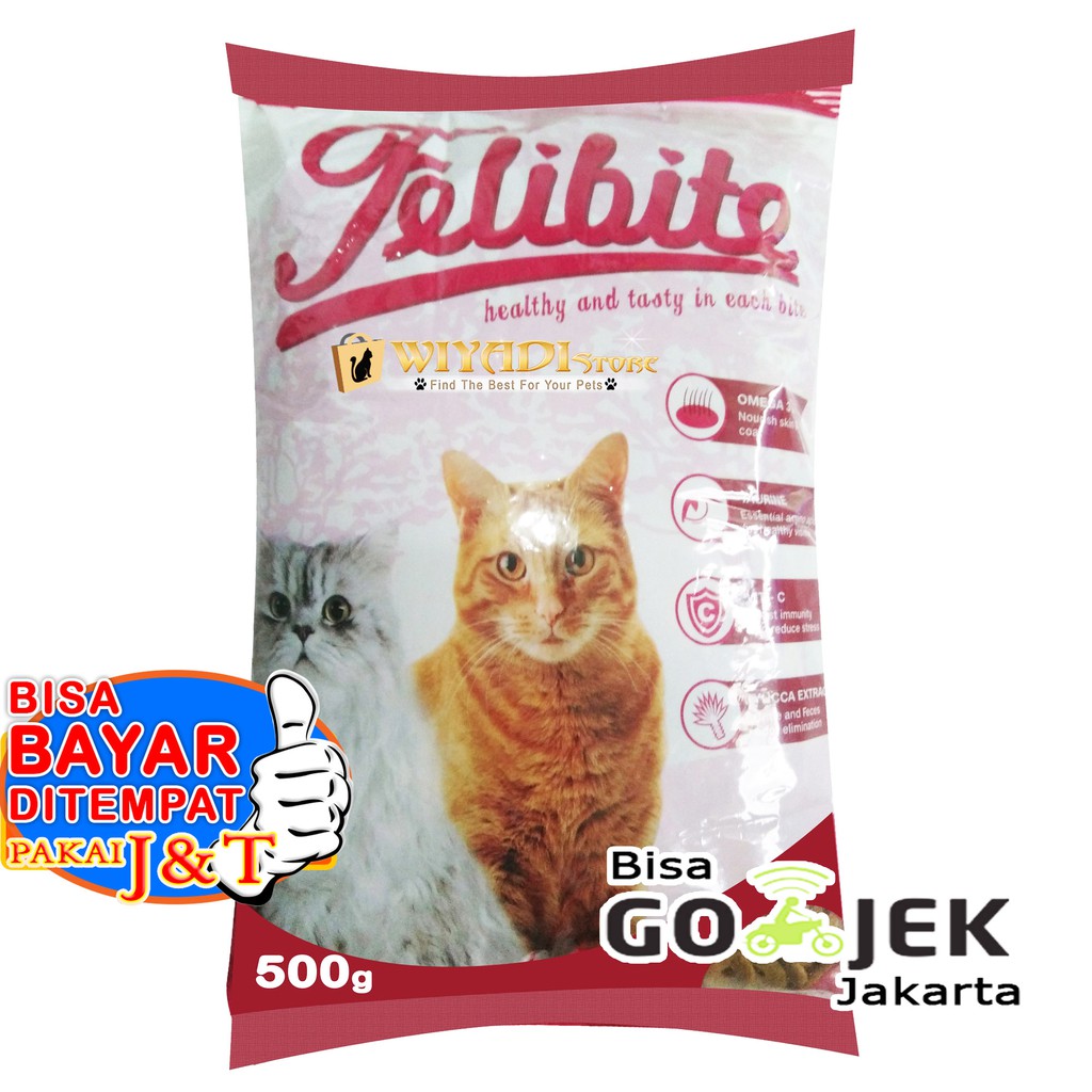 Makanan Kucing Murah dan kucing pasti suka - Felibite RePack 500gr