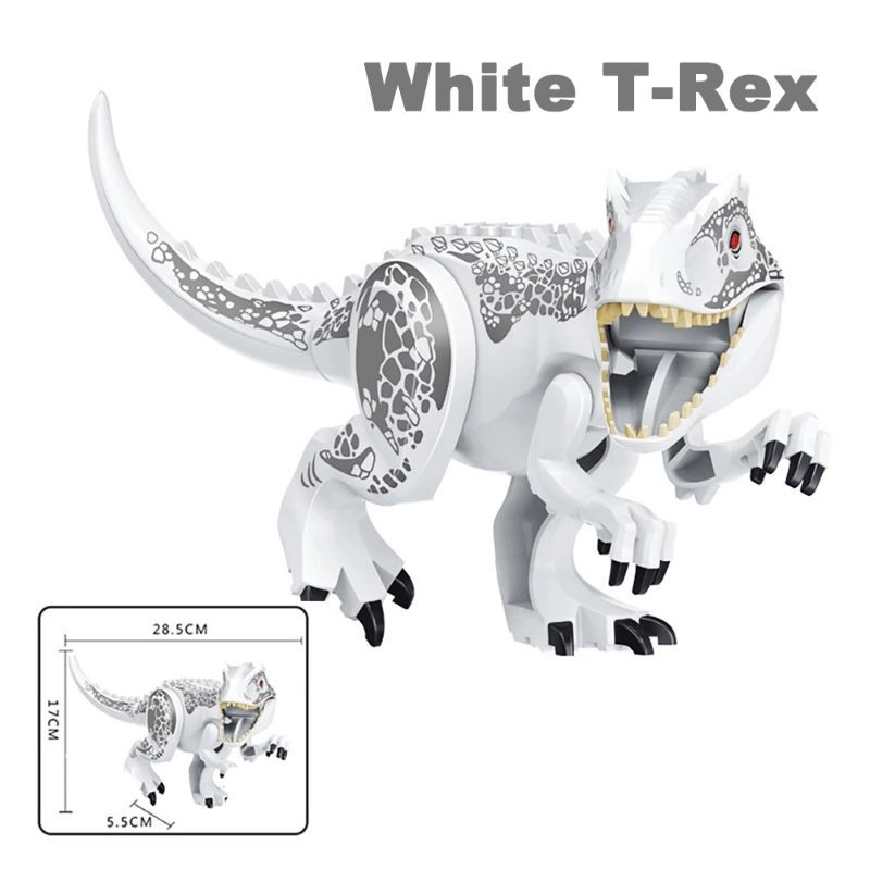 MOMBABY1 Lego dinosaurus T-rex Tyranosaurus Tyrex atau Mainan Anak Jurassic Park