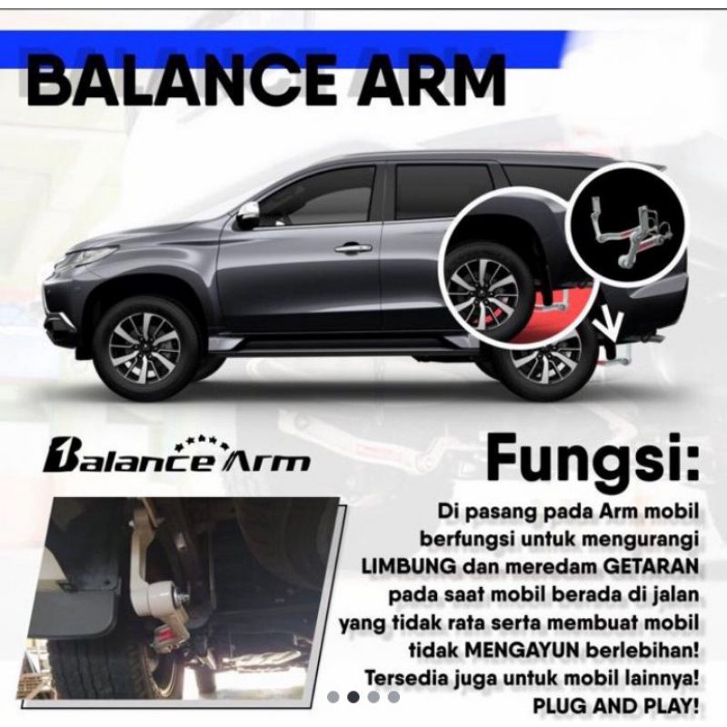 BALANCE ARM STABILIZER JS1 PAJERO FORTUNER INNOVA HILUX TRITON