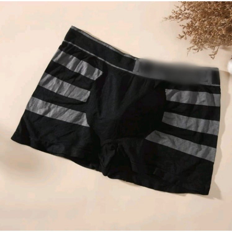 GO! BX505 Boxer Celana Dalam Pria MUNAFIE MUNAFI Underwear Sempak Pria Import COD