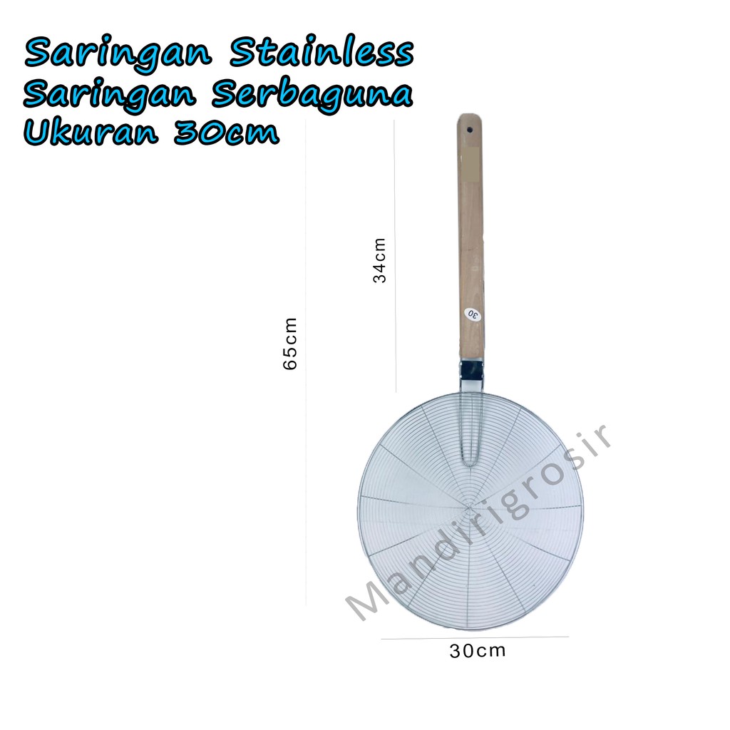 Saringan Stainless *Saringan * Saringan Serbaguna * 30cm