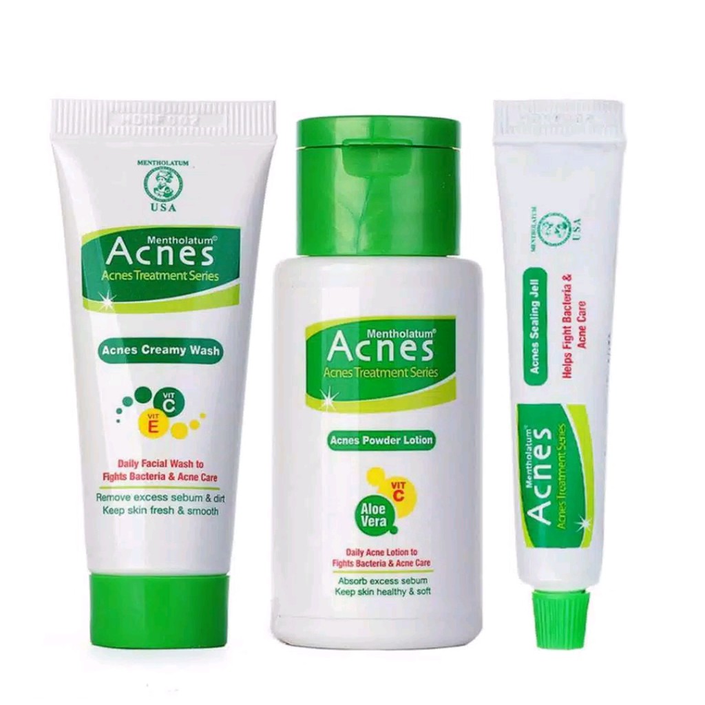 ACNES STARTER PACK 3 in 1 KEMASAN BARU