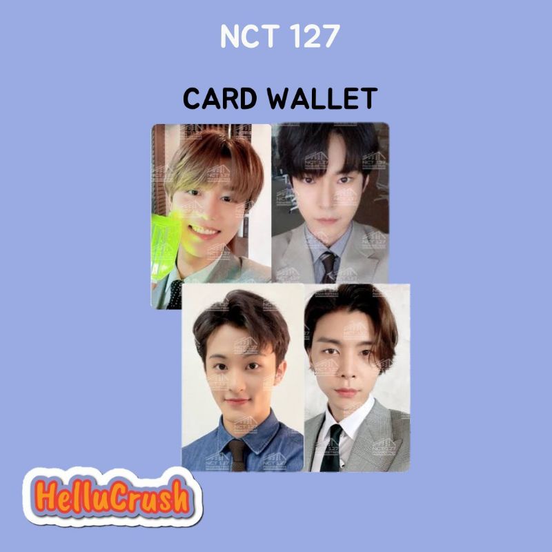 [ READY STOCK ] CARD WALLET DOYOUNG JOHNNY TAEIL MARK SEALED NCT127 FANMEETING FOUNDATION