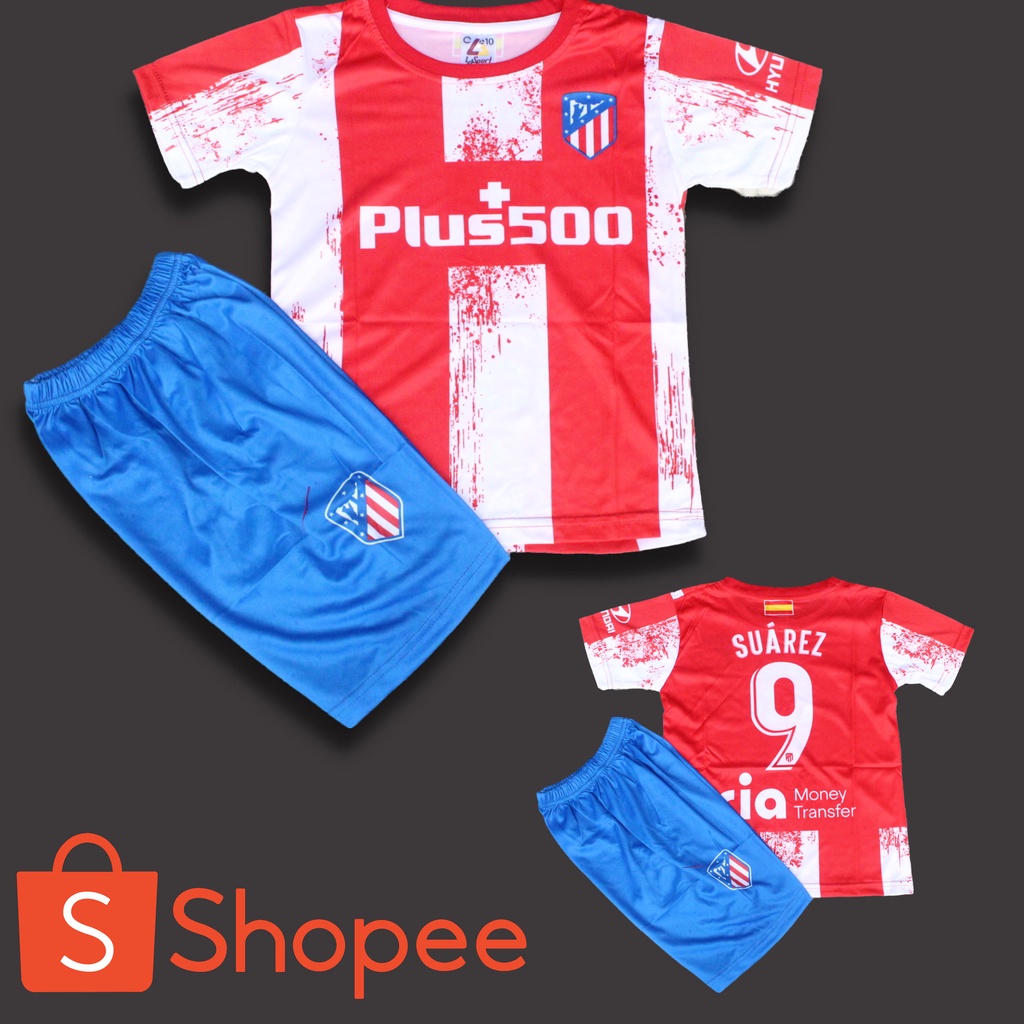 stelan baju anak laki laki baju bola anak printing size 5-12thn