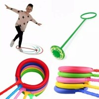 Mainan Anak Hulahup Kaki Mainan Hula Hoop Kaki/Mainan Yoyo Kaki Flash Jumping Anak Jumpball Ring Mainan Lompat Kaki-2