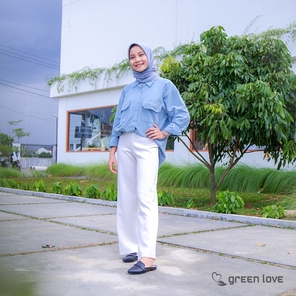 Green Love Slip on Mules DYNAMITE