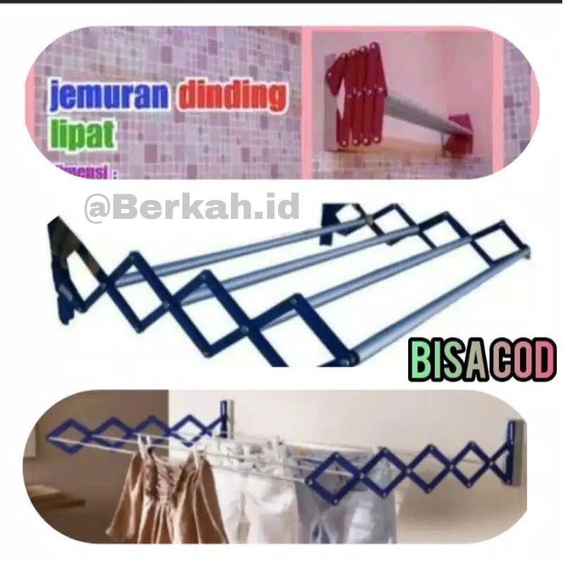 Jemuran dinding murah bisa COD