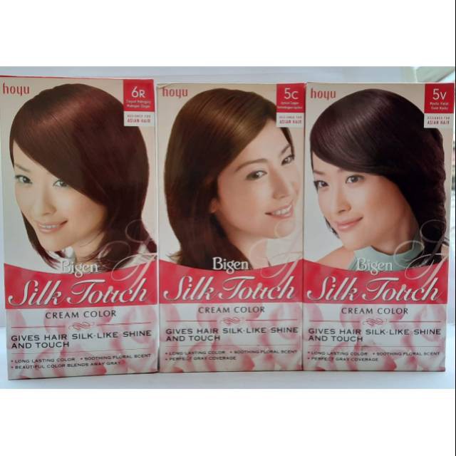 Bigen Silk Touch Cream Color / Cat Rambut / Pewarna Rambut