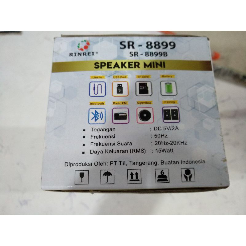 SPEAKER MINI RINREI 8899B