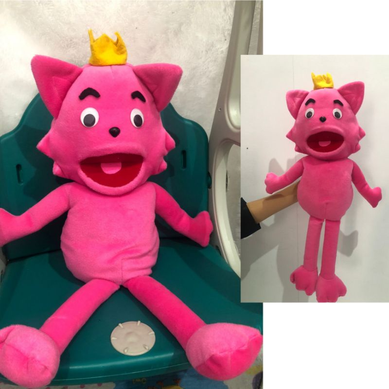 Boneka Muppet Pinkfong Mulut Gerak | Boneka Unik