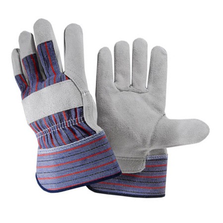 Sarung Tangan Las Murah Pendek Tebal Kombinasi KW Welding Safety Gloves Argon
