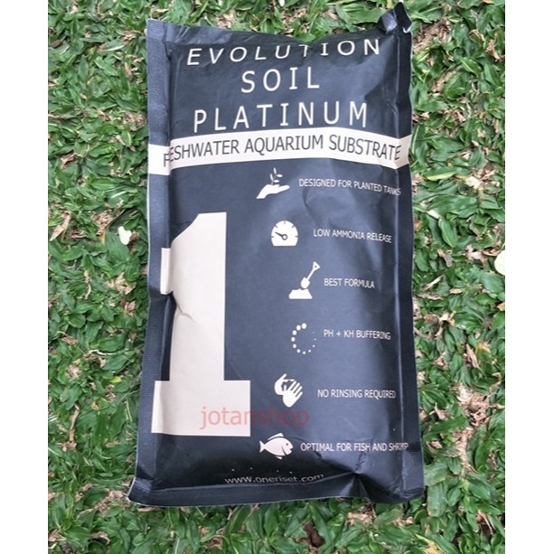 evolution soil platinum media tanam aquarium aquascape