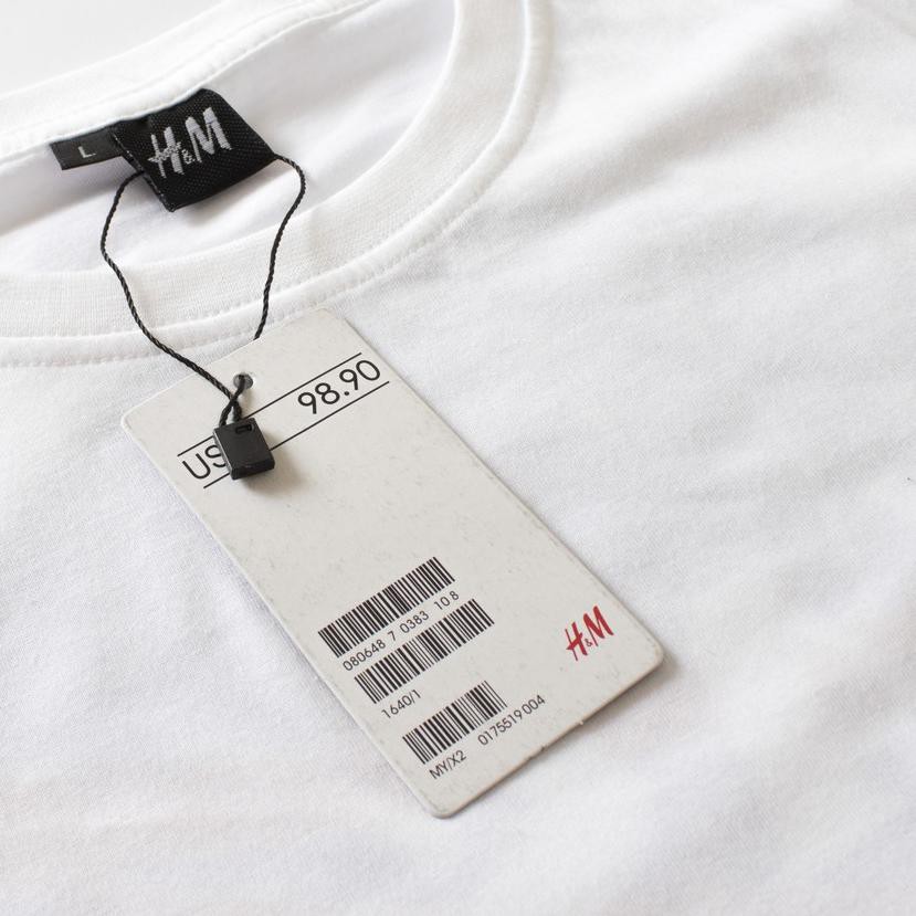 ☎ KAOS NASA HERON PRESTON H&M-FULL TAG LOGO MIRROR ORIGINAL/KAOS H&M ➦