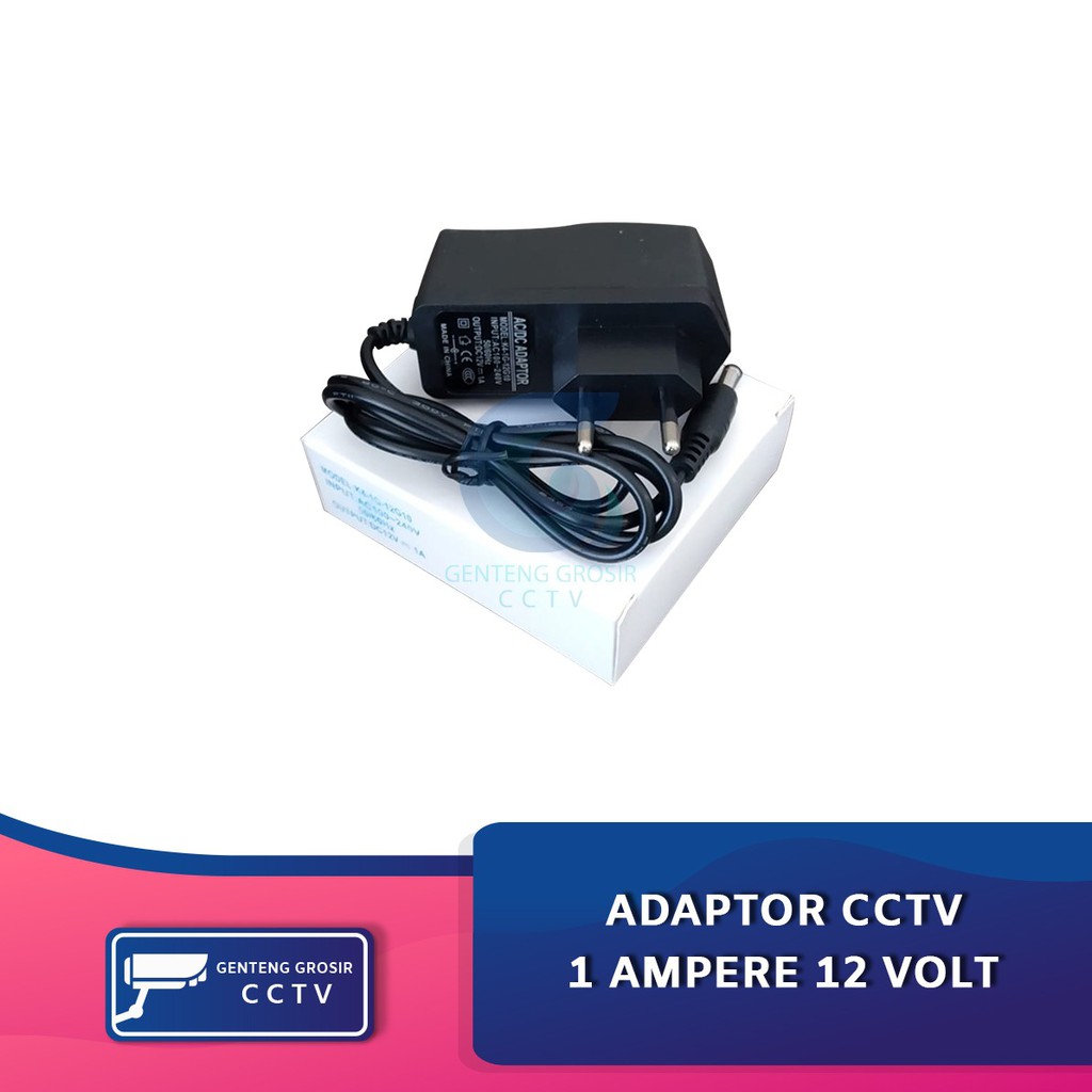 ADAPTOR 12V 1A CCTV ADAPTOR 12V 1Ampere